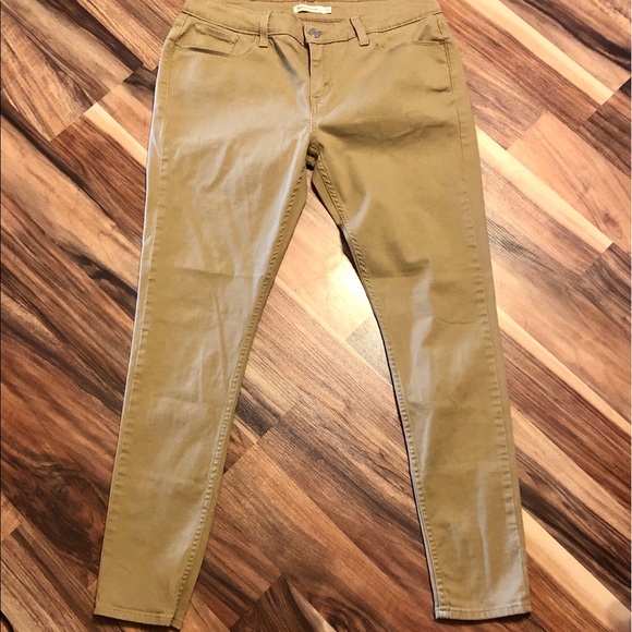 levi khaki pants womens